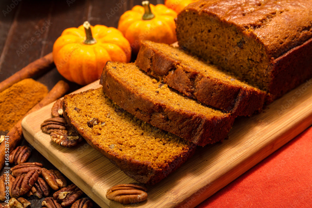 Delicious + Healthy Pumpkin Bread