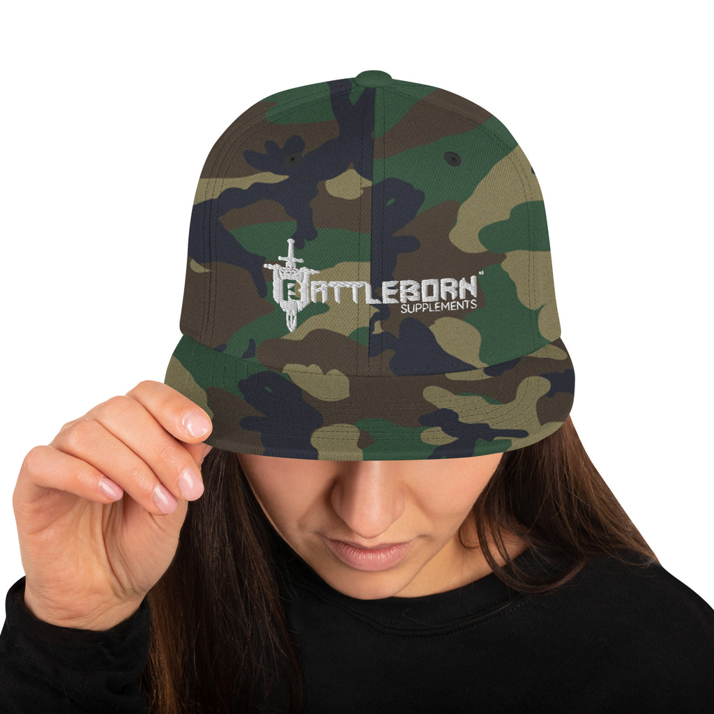 Battleborn Snapback Hat - Battle Born Supplements