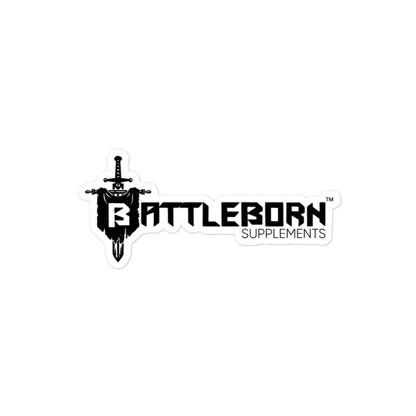 Battle Born Bubble-free stickers - Battle Born Supplements